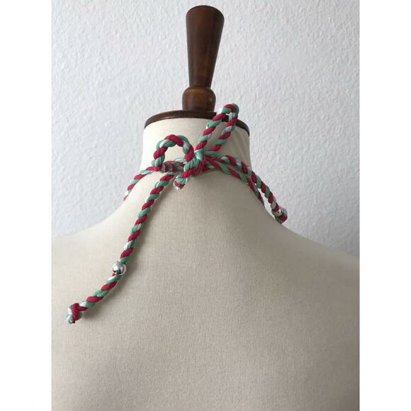 Relleciga Garden Print Polka Dot Lace Padded Triangle Bikini Top - Picture 6 of 6